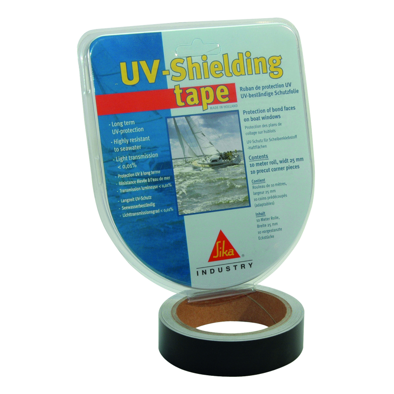 Sika UV Shieldingtape 25mm Zwart