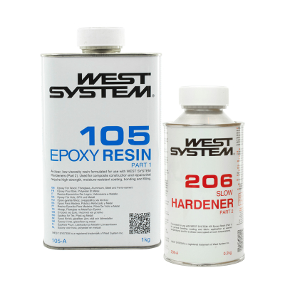 West Systems Epoxyhars 105 + Harder 206 Slow A-Pack